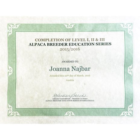 coniraya poznaj nas Alpaka Breeder Education 20 03 2016 8