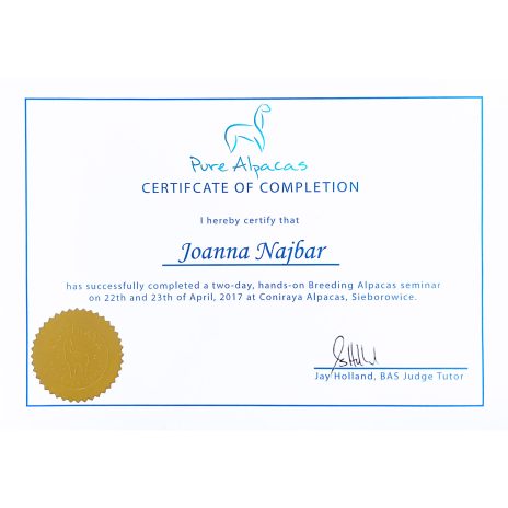 coniraya poznaj nas Breeding Alpacas seminar 22_23 04 10 2017 15