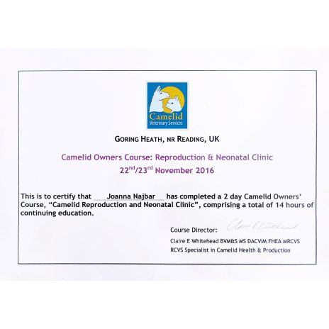 coniraya poznaj nas Camelid Owners Course 22_23 11 2016 9